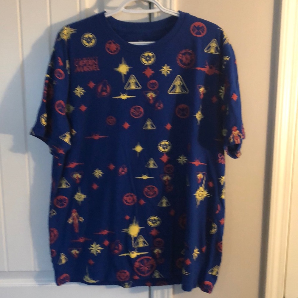 Marvel Brand Captain Marvel Authentic T Shirt Mens Size XL